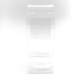 Indies Ltd. 8mm Thick Clear Acrylic Headphone Stand Omega Design Headphone Stand Gaming Headset Holder Desk Display Hanger Beautiful Storage Acrylic Glass Ear Headphones Interior Flattering (Single Piece) - Image 3