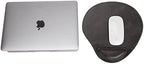 HARDISTON Genuine Leather Mouse Pad with Wrist Support & Non-Slip Base, Desk Home Office Gaming Laptop Computer Accessories Waterproof Mousepad with Wrist Rest (Black) - Image 6
