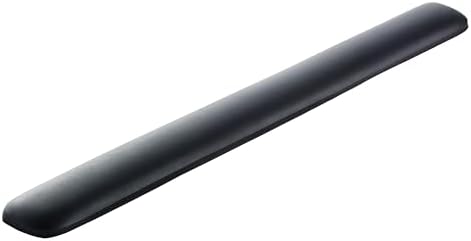 3M Gel Wrist Rest for Keyboards, Soothing 3M Gel Technology and Satin Smooth Cover for All Day Comfort and Support, Durable and Easy to Clean, 19", Black (WR85B) by Unknown
