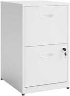 Polup 2 Drawer File Cabinet with Lock, Metal Filing Cabinet for Home Office by POLUP
