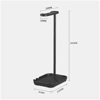Headphone Stand Holder Headset Hook Hanger Desktop Aluminum Alloy Universal Gaming Under Desk Earphone Accessories - Image 2