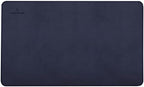 Gallaway Leather Desk Mat - Office Writing Desk Pad, Medium 24" x 14" Navy Blue, Gift Ready Elegant Computer Desk Cover Protector - Image 4