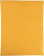 JAM PAPER 11 1/2 x 14 1/2 Open End Catalog Commercial Envelopes with Peel and Seal Closure - Brown Kraft Manila - Bulk 250/Box - Image 4