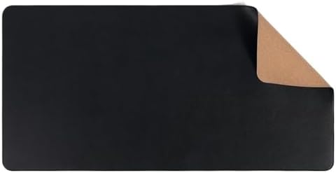 Large Cork and Leather Mouse pad/Desk mat for Office, Computer, and Gaming use; Stain-Resistant and wear-Resistant(A,80 * 40cm) by Unknown