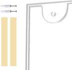 Acrylic Sign Holder 11x8.5 Horizontal, Wall Mount Document Holder, Clear Plastic Picture Frame with Tape Adhesive and Screws for Office, Home, Store, Restaurant - 20 Pack - Image 3