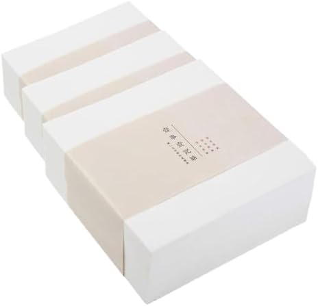 VANRA Note Cube 4 x 4 Inch (Not Sticky) Memo Cube Refill (No Holder) Tear-Off Pages (Not Loose) Blank Scratch Pads, 400-Sheets/Cube (Ivory White) (Pack of 3) by VANRA