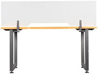 Vari Acrylic Privacy Panel 60 - Privacy Divider for Above Desktop - Easily Clamps to Desk or Table with No Tools Required - Durable Frosted Acrylic Finish - Image 5