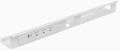Desky Mini Cable & Power Tray White 3 Plug by Desky