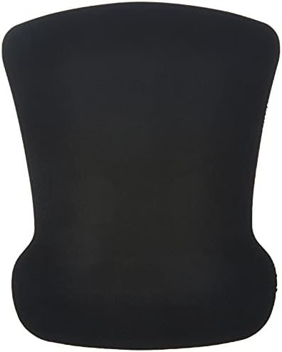 Amazon Basics Ergonomic Mouse Pad with Wrist Support for Pain Relief, Gel-Filled Cushion, Non-Slip Rubber Grip Base, 10.1 x 8.1 Inches, Black, 20-Pack - Image 3
