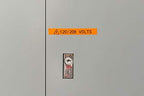 Brady Authentic (M21-375-595-OR) All-Weather Vinyl Label for Indoor/Outdoor ID, Lab and Equipment Labeling, Black on Orange- For M210, M210-LAB, M211, BMP21-PLUS and BMP21-LAB Printers, .375" W, 21' L - Image 5