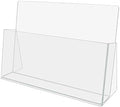 Marketing Holders 4 Pack 11" Wide Catalog Brochure Holder Literature Table Display Reception Desk Flyer Stand by MarketingHolders