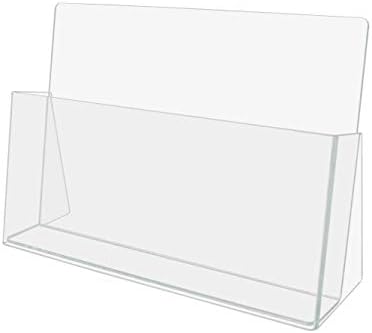 Marketing Holders 4 Pack 11" Wide Catalog Brochure Holder Literature Table Display Reception Desk Flyer Stand by MarketingHolders