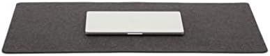 Graf Lantz Mosen Large Merino Wool Felt Desk Pad, Luxury Non-Slip Desk Mat, Blotter for Office and Home, 31W x 19H, Charcoal - Image 3