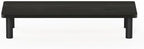 Pemberly Row Monitor Riser Stand, Espresso/Black Finish, Engineered Wood, Compact Design, No-Tools Assembly, Stable Elevated Support for Home Office Desk or Workstation - Image 6