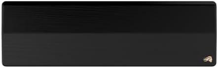 GLORIOUS Gaming Wooden Keyboard Wrist Rest (Compact) - White Ash Wood, Medium-Coarse Grain, Smooth Surface, Sweat & Oil Resistant, Easy Clean, Anti-Slip Rubber Base, 300 x 100 x 19mm - Onyx - Image 2