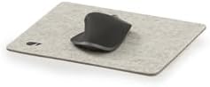 Oakywood Felt and Cork Mouse Mat Pad – Office Desk Accessories for Men & Women – Work from Home Accessories – 100% Merino Wool & Cork - Stone Grey 28x22cm - Image 2