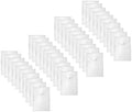 7x9 Clear Plastic Envelopes Cutting Dies Stencil Holder 40 Pack by YESSART