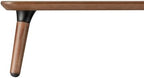 Desk Shelf for Top of Desk (Mahogany) Mid Century Modern Monitor Stand (39.37 × 9.45 × 4.72 inches) - Image 7