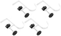 4pcs Portable Desk Mount Bag Holder Hook Clamp for Purses and Handbags by GATHINESS