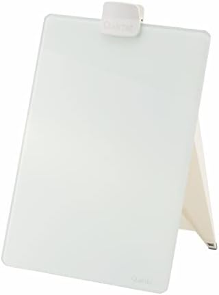 Quartet Glass Whiteboard Desktop Easel, 9" x 11", Dry Erase Surface, White (GDE119) New - Image 2