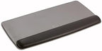 3M™ Adjustable Keyboard Platform with Gel Wrist Rest, Black/Metallic Gray - Image 2