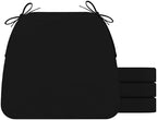 AAAAAcessories Chair Cushions for Dining Chairs, 17 x 16 x 2 in, Set of 4 by AAAAAcessories
