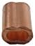 SwageRight MIL-SPEC Copper Swage Sleeves Clip & Ferrules (1/4 inch) – Oval Duplex Wire Rope Cable Crimping Loop Fittings (Pack of 10) - Image 4