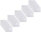 Small Plastic Envelopes File Folder 100 Pack, Clear, 5 x 7 inches by YESSART