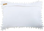 The HomeCentric Throw Pillow Covers, Decorative Pillow Covers Pack of 2, 12"x16" (30x40 cm) Ivory, Cotton Rectangular Pillow Covers, Handmade Pillow Covers - Cozy Crochet - Image 3