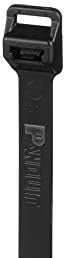 Panduit PRT6EH-C0 Cable Tie, Releasable, Extra-Heavy, Weather Resistant Nylon 6.6, 22.2-Inch Length, Black (100-Pack) - Image 4