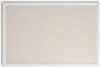 U Brands Farmhouse White Frame, 20 x 30 in, Linen Pin Bulletin Board by UBrands