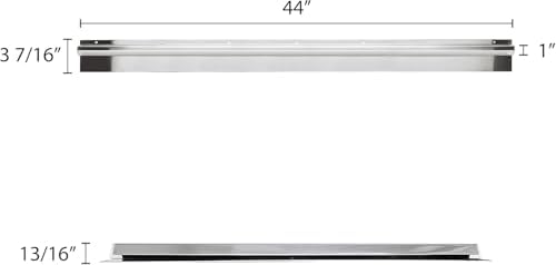 TrueCraftware- 44" Stainless Steel No Clip Check Holder Ticket Rack- Restaurant Ticket Holder Receipt Holder Order Ticket Holder Ticket RackBill Orders Display Rail for Kitchen Cafes Bar Restaurants - Image 5