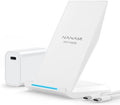 NANAMI Fast Wireless Charger, Nightstand Charging Stand with 20W PD Charger by NANAMI