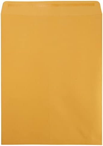 JAM PAPER 12 x 15 1/2 Open End Catalog Envelopes with Peel and Seal Closure - Brown Kraft - Bulk 500/Box - Image 3