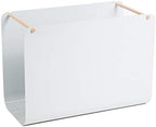 U Brands Metal Hanging File Organizer, Letter Size, Desktop Accessory, Arc Collection, Grey by UBrands
