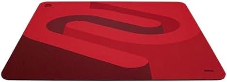 BenQ ZOWIE G-SR-SE Rouge II Large Esports Gaming Mouse Pad, Humidity resistance color cloth, Smooth glide feel with steady control, Uniform high-density rubber base with medium softness,Anti-Slip base by BenQ