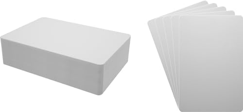 100 Blank Heavy Duty White DVD Divider Cards #DVNS85WH - Organize Your DVD Collection! (Dividers/Section Seperators/Bin Cards/Separators) by SquareDealRecordingsSupplies