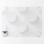 Glassboard Studio Magnetic Dry Erase Marker Holder - Aluminum Organizer with Powerful Neodymium Magnets for Magnetic Glassboards, Whiteboards, Refrigerator, Locker - White board Accessories & Storage - Image 4