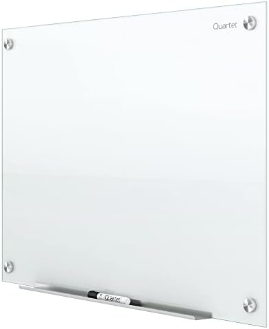 Quartet Dry Erase Board, Glass Whiteboard 96"W x 48"H, Non-Magnetic, Infinity, White (G9648NMW) - Image 4