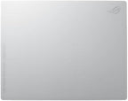ASUS ROG Moonstone Ace L Glass Gaming Mouse Pad – 19.7” x 15.7”, Ultra-Smooth Matte Tempered Glass for Quiet Ultrafast Glides, Impact/Scratch Resistant, Easy to Clean, Anti-Slip Silicone Base - White by Unknown