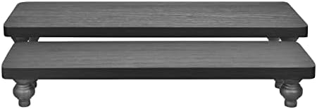 Ikee Design 2 Pcs Set Wooden Display Riser, Cupcake Dessert Display Riser - Image 3
