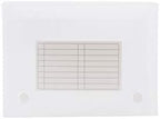 Filexec Products, Universial Case, 4"x6", 5-Tabs Removable, Clear, Pack of 12 (50603-20223) - Image 2