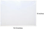 Large Plastic Envelopes Document File Holder 40 Pack, 9 x 12 inches - Image 2