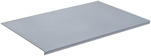 AKOZLIN 27.55”x 15.8" Soft PU Leather Surface Office Desk Mouse Mat Anti-Push Pad with Full Grip Fixation Lip Table Blotter Edge-Locked Protector Grey by AKOZLIN