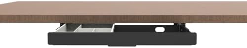 Under Desk Slide Out Pencil Drawer, Storage Organizer 15 Inch Wide, Ball-Bearing Slides, Black (8x14.4 Inch) (Pack of 2) - Image 6