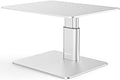 BoYata Monitor Stand, Adjustable Height Metal Desktop Riser, Silver by Boyata