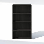Furinno Reed Closet Organizers and Storage, 4-Tier Closet Organizer, Open Shelf Closet Storage, for Wardrobe, Bedroom, Living Room, Espresso - Image 6