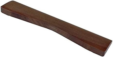 Ergonomic Wooden Wrist Rest Solid Wood Walnut for Keychron Q10 - Image 3