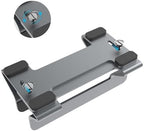 Vertical Laptop Stand Tool-Free Adjustable Laptop Stand Holder Vertical Width from 0.35"-1.6" Support Almost All Laptop(Silver- 1 Slot) - Image 3