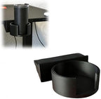 Magnetic Desk Cup Holder Compatible with Secretlab Magnus, Under Desk Mug Holder with Handle Cutout, Space Saving Plastic Drink Organizer, for Gaming Desk Home Office Workstation by Unknown